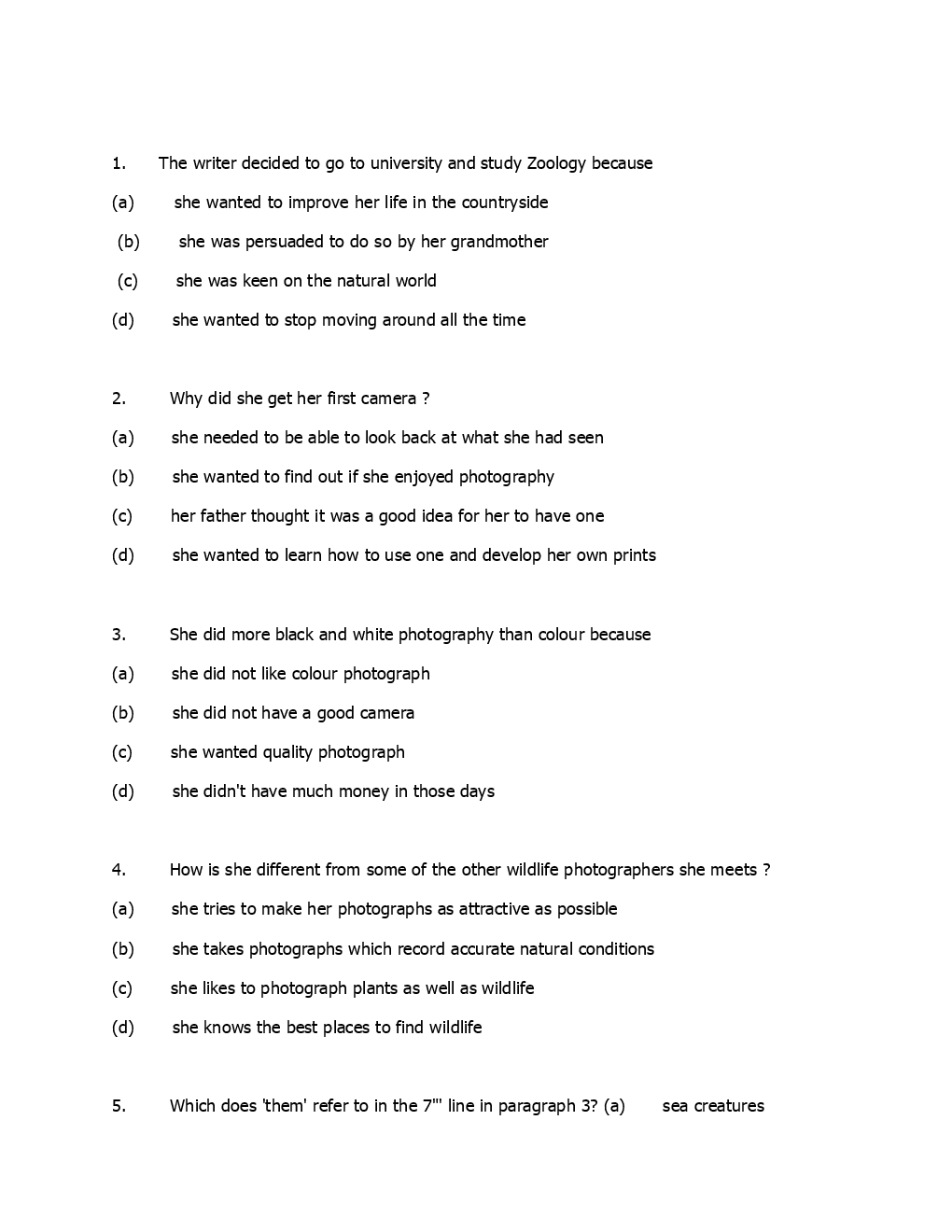 CLAT Question Paper With Answer 2008 - Page 4