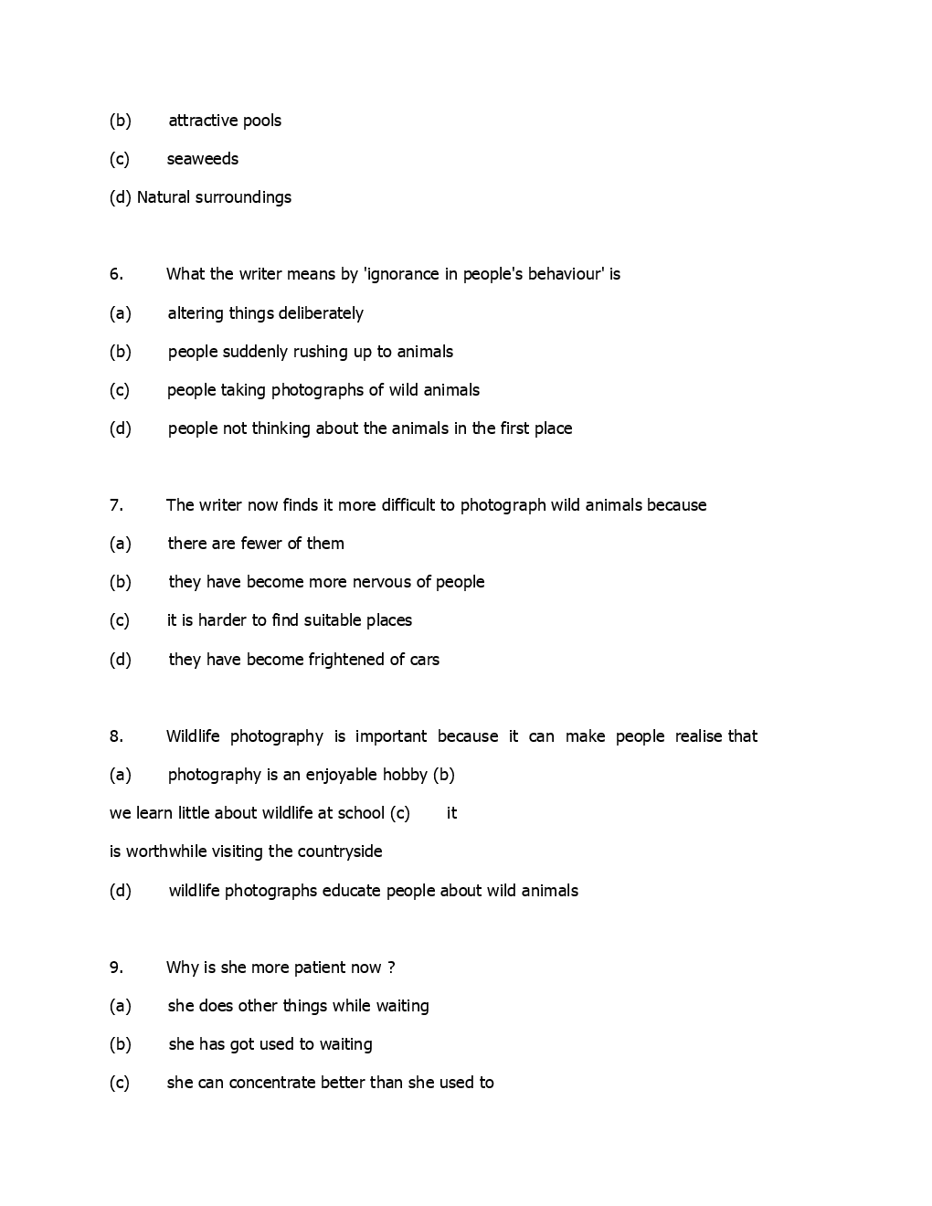 CLAT Question Paper With Answer 2008 - Page 5