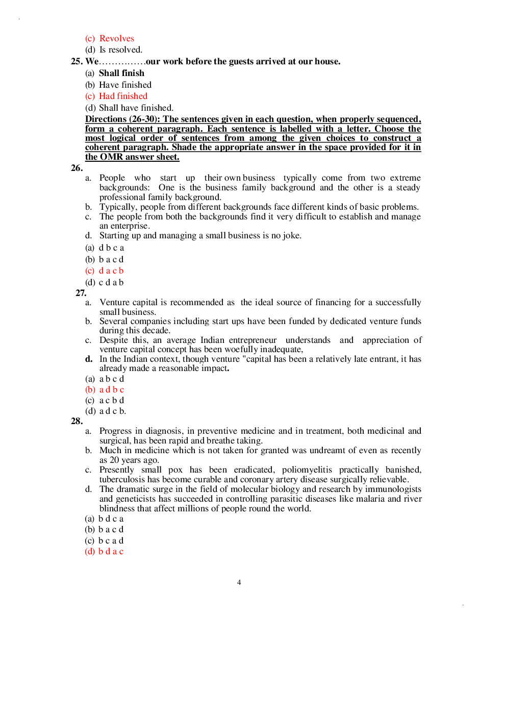 CLAT Question Paper With Answer 2013 - Page 5