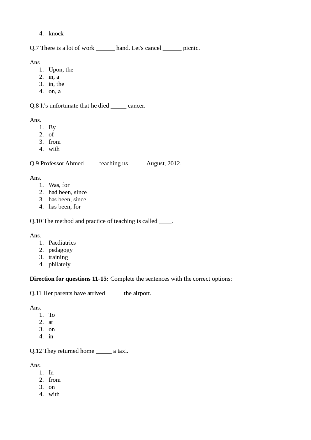 CLAT Question Paper With Answer 2016 - Page 3