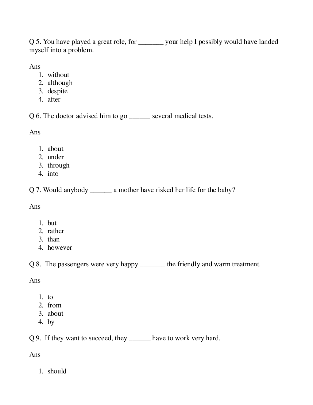 CLAT Question Paper With Answer 2017 - Page 3