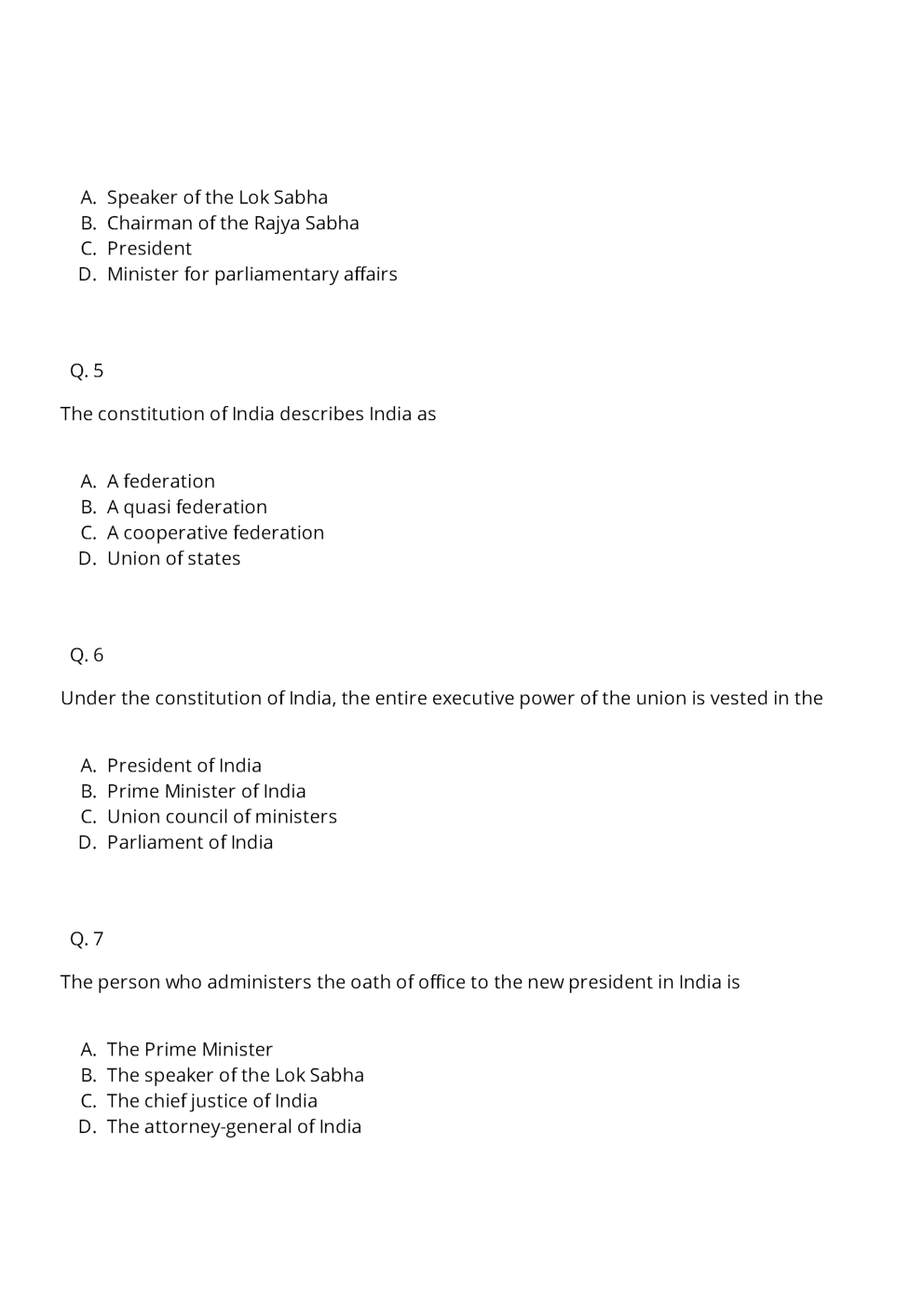 CLAT LLM Question Paper With Answer 2014 - Page 3