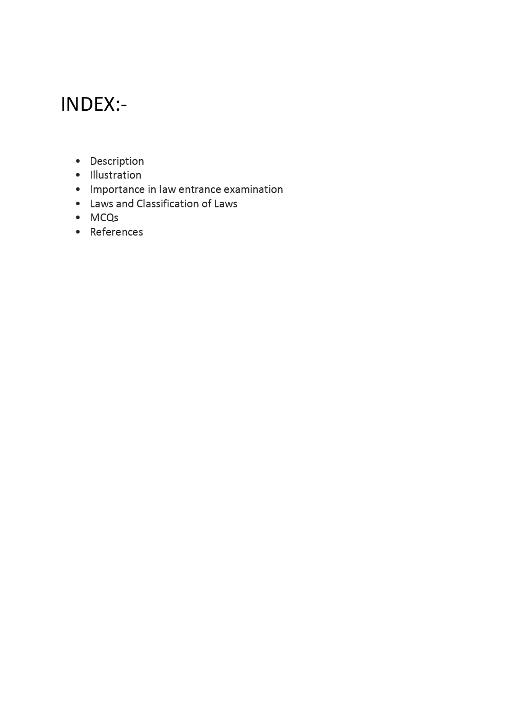 Legal Aptitude Question With Solution For CLAT - Page 2
