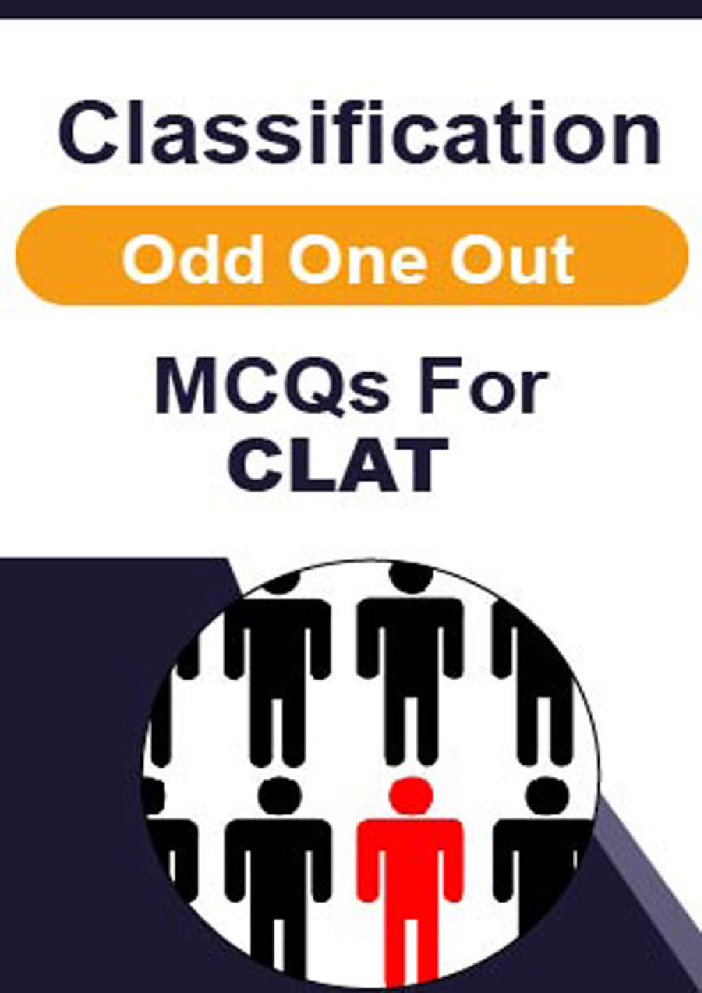 Classification Odd One Out MCQs For CLAT - Page 1