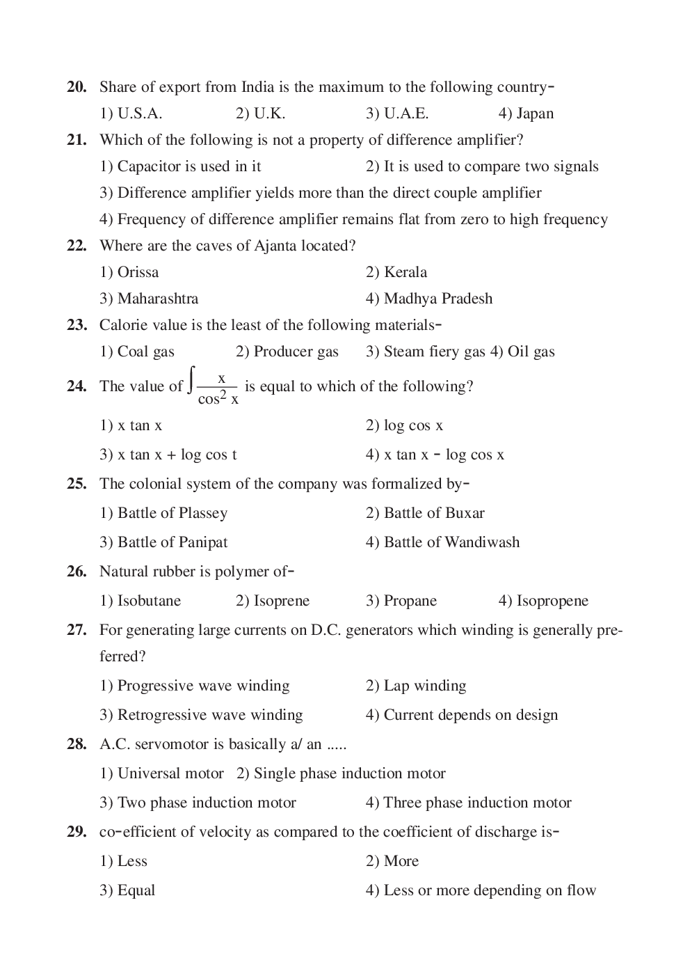 RRB JE Previous Year Question With Solution 2012 - Page 4