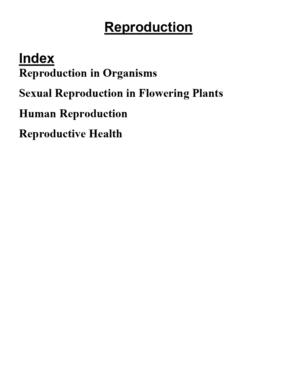 Biology Reproduction Revision Notes & Solved Examples - Page 2