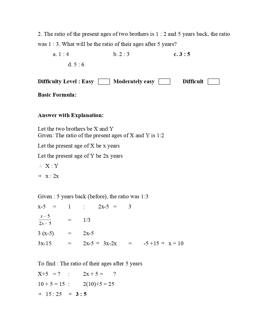 Age Calculations MCQ For RRB JE - Page 5
