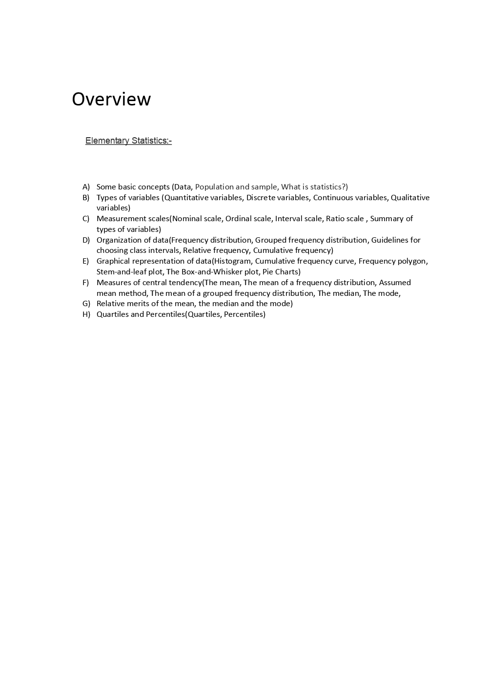 Elementary Statistics Study Material For RRB JE - Page 3