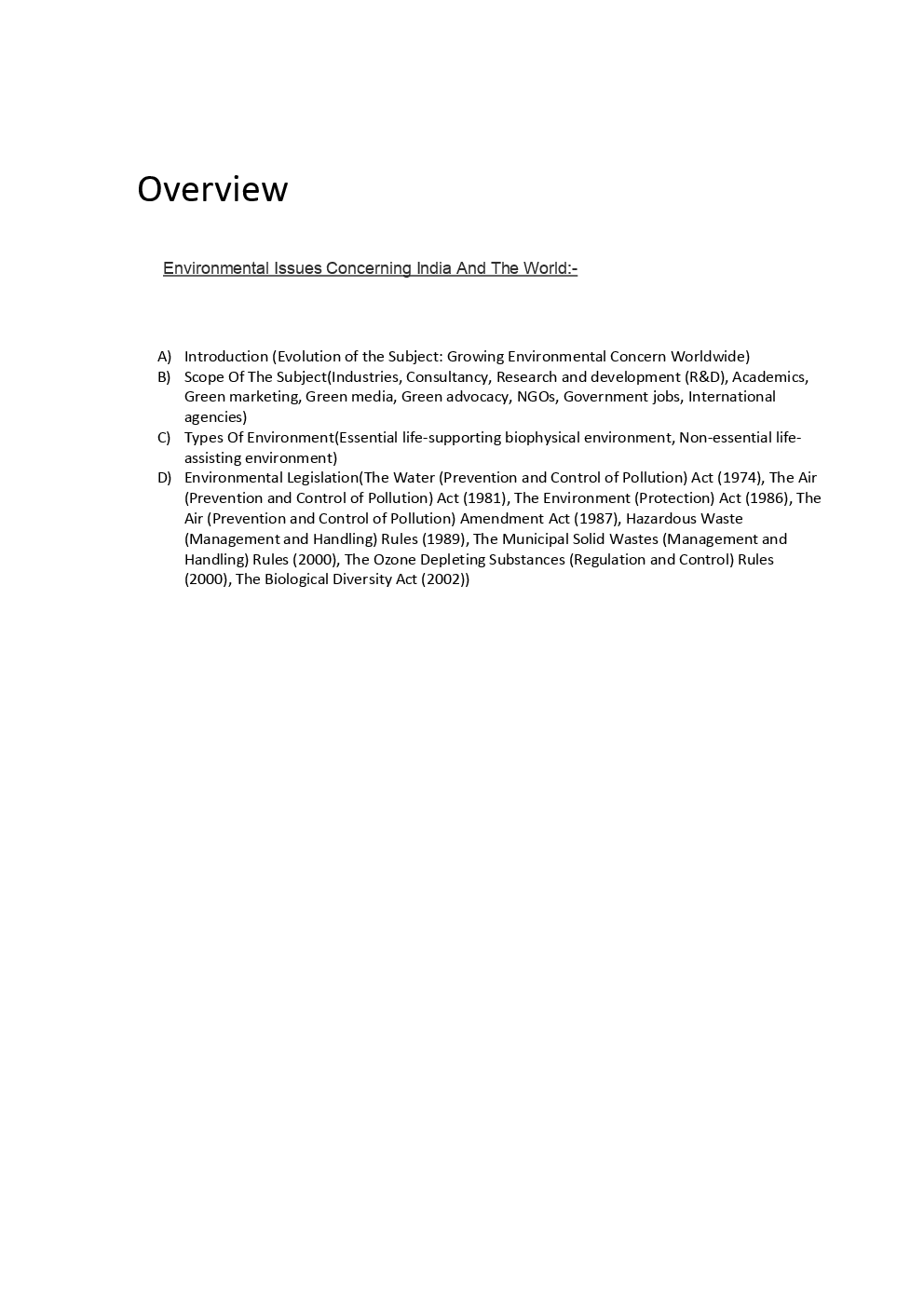 Environmental issues concerning India and the World Study Material For RRB JE - Page 3