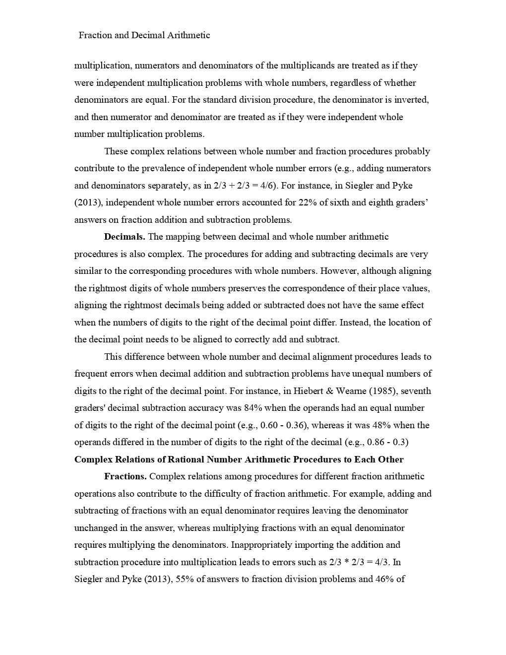 Fraction and Decimal Arithmetic Study Material For RRB JE - Page 3