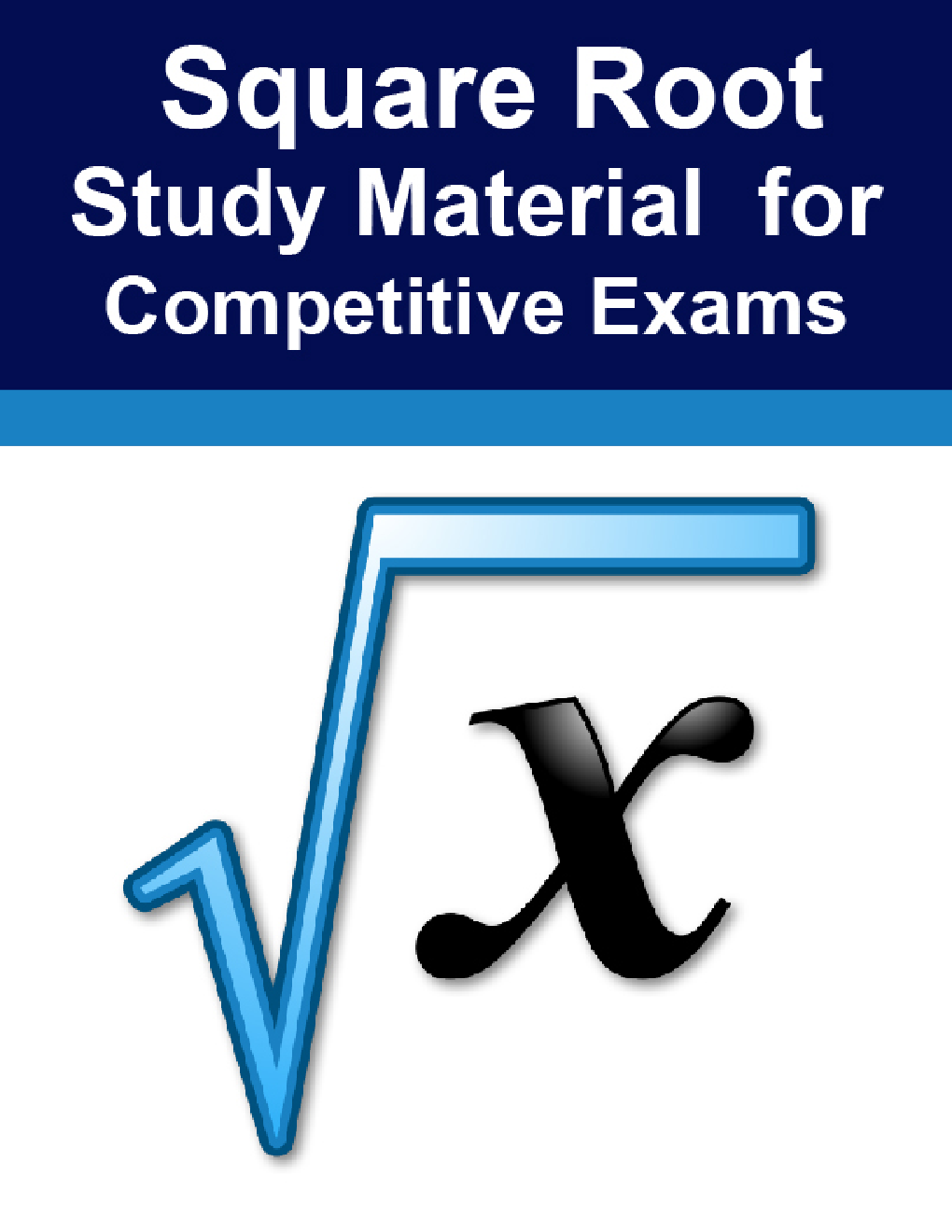 Square Root Study Material For RRB JE - Page 1