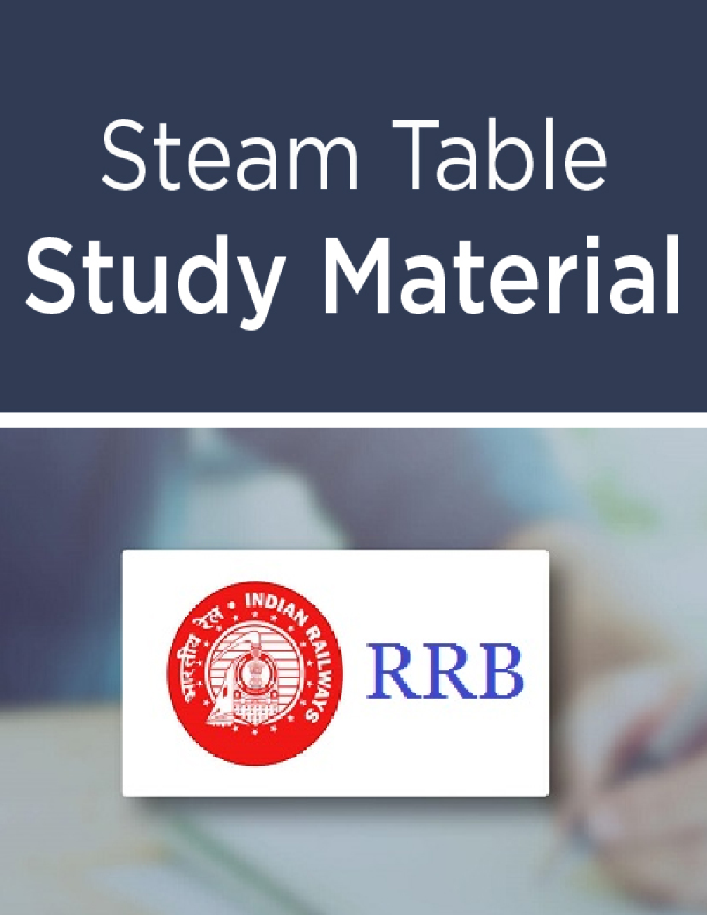 Steam Table Study Material - Page 1
