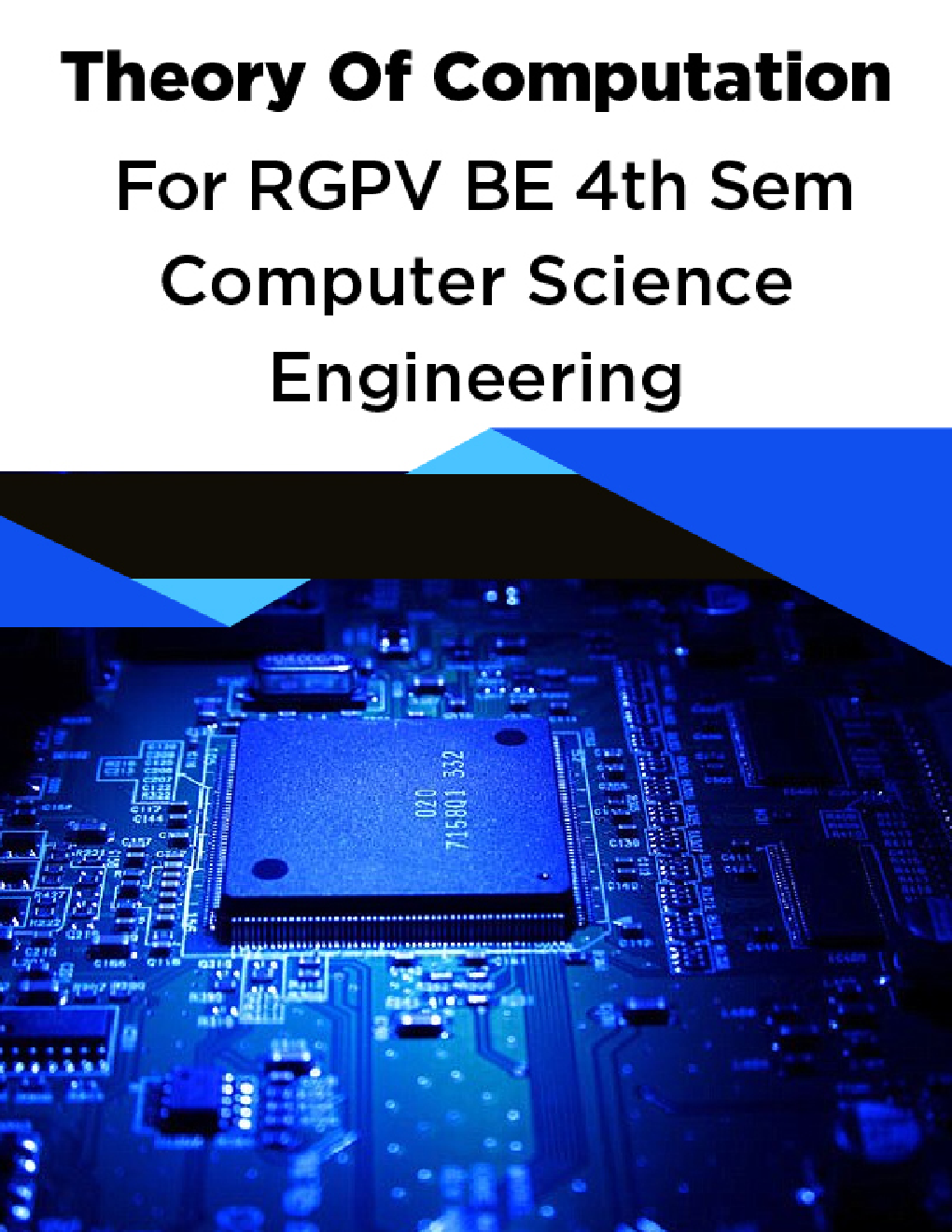 Theory Of Computation For RGPV BE 4th Sem Computer Science Engineering - Page 1