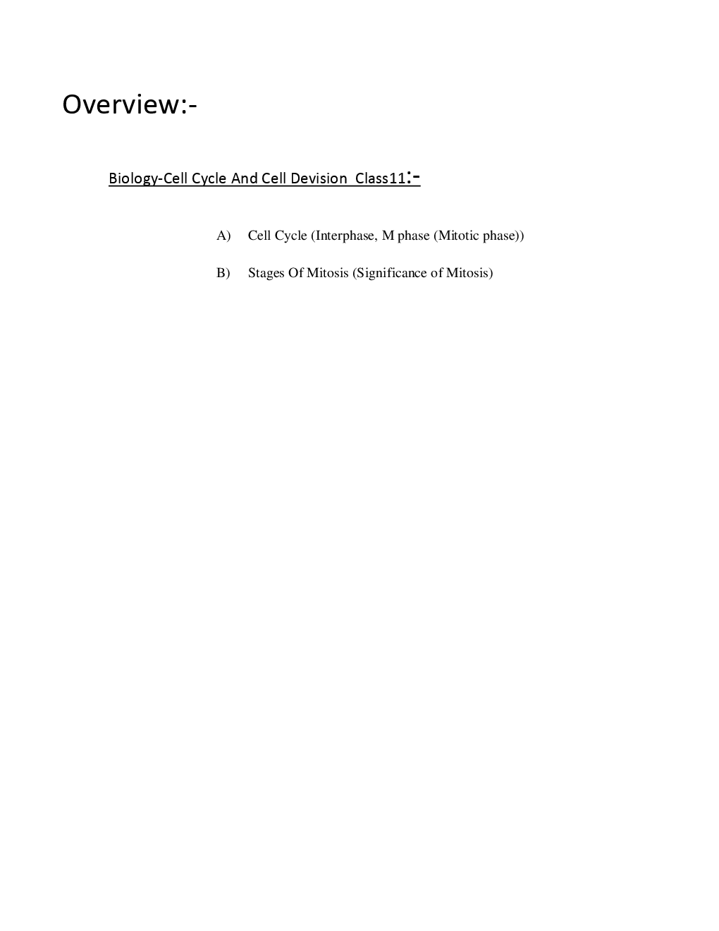 Biology-Cell Cycle And Cell Devision Class11 - Page 3