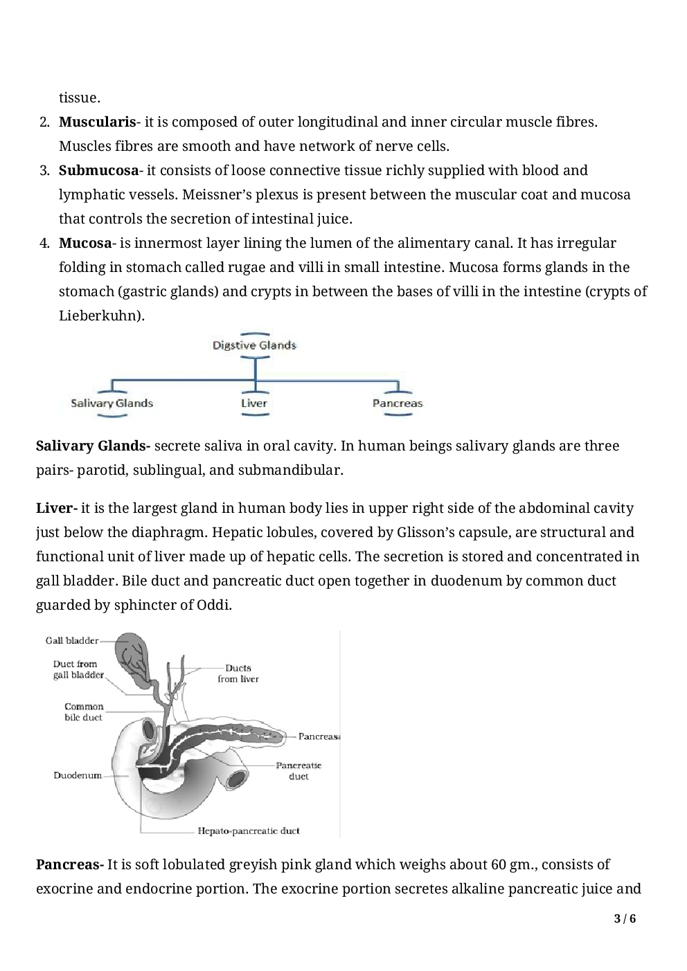Biology-Digestion And Absorption Class11 - Page 5