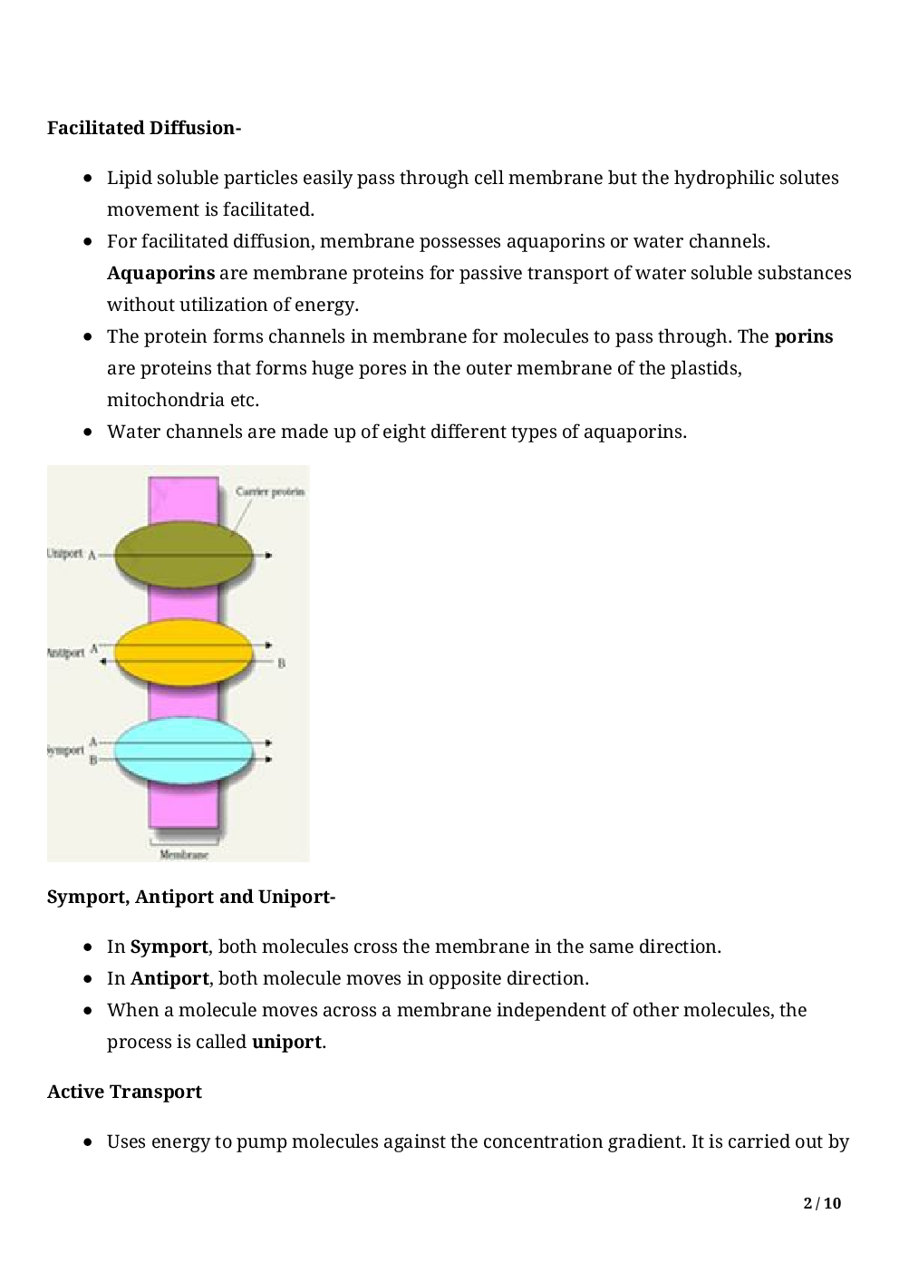 Biology-Transport In Plants Class11 - Page 4