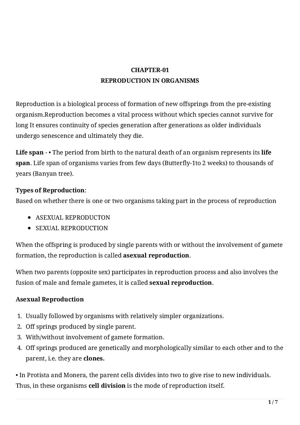 Biology-Reproduction In Organisms Class 12th - Page 4