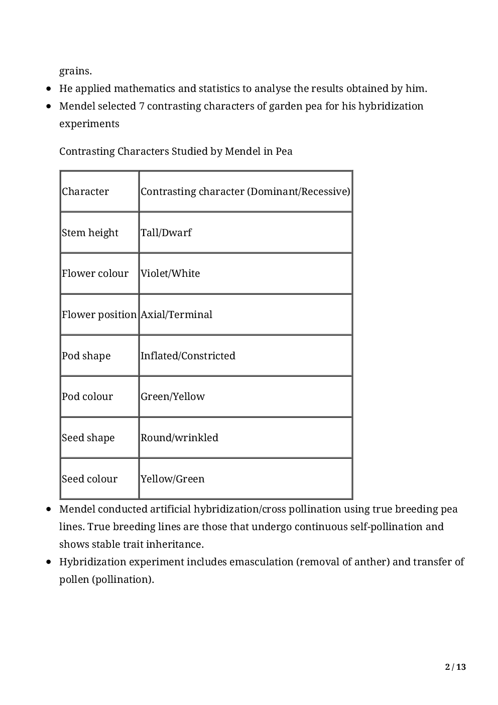 Biology-Principals Of Inheritance and variation Class 12th - Page 4