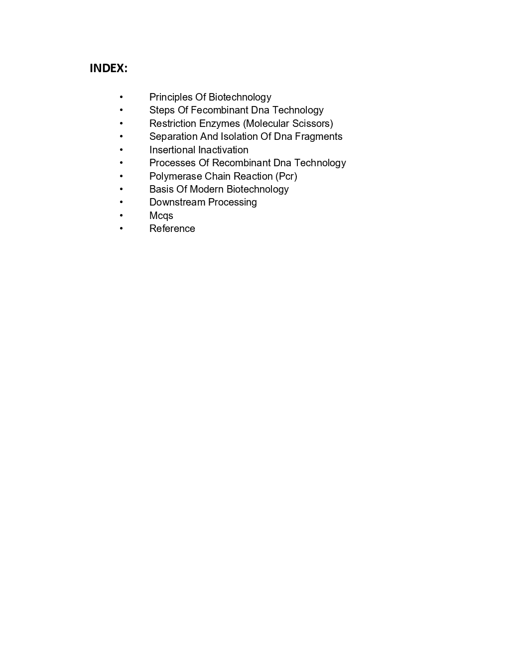 Biology-Biotechnology Principles and Processes Class 12th - Page 2