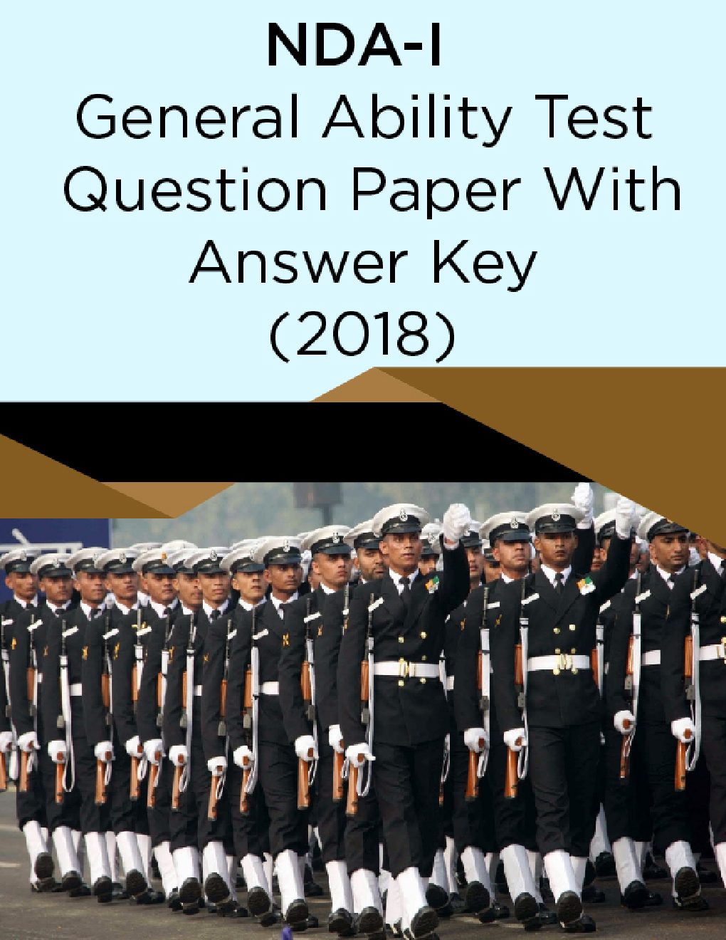 NDA-I General Ability Test Question Paper With Answer Key (2018) - Page 1