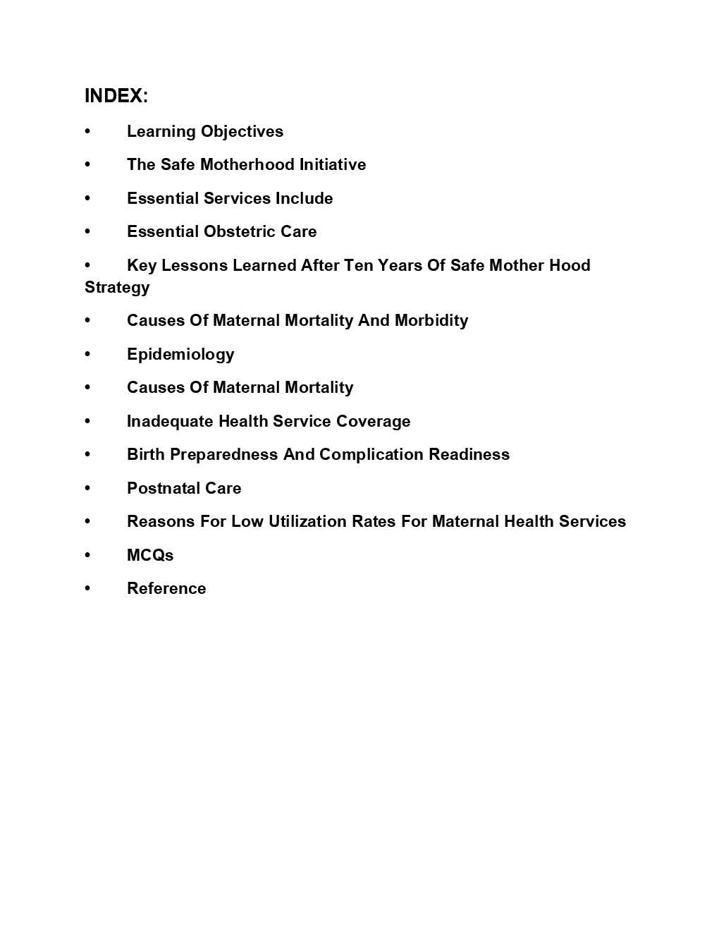 Biology-Maternal Health Class 12th - Page 2