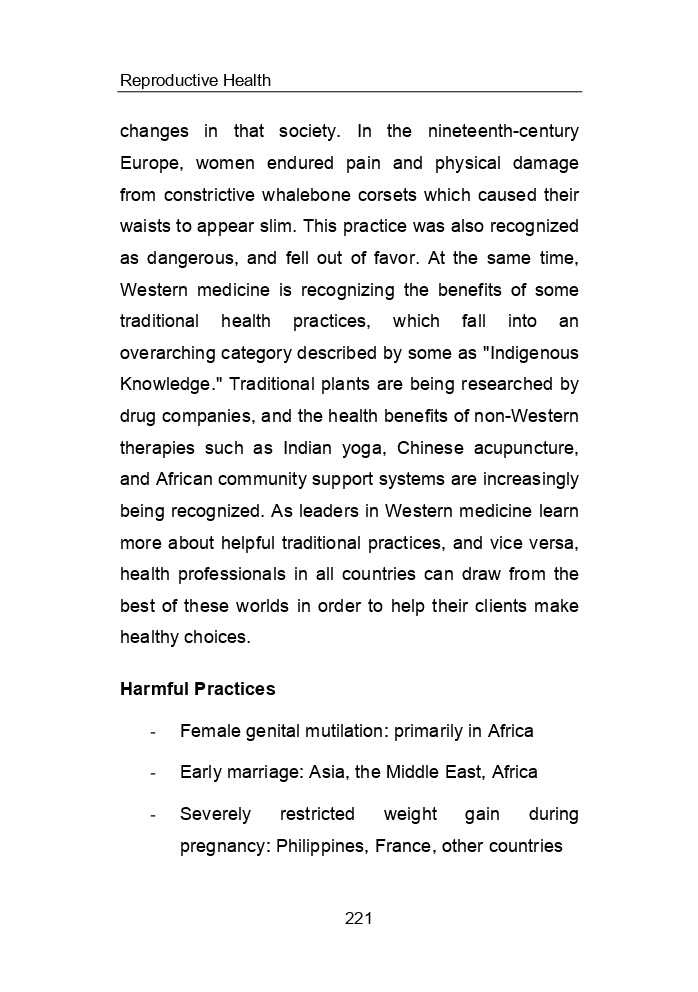 Biology-Harmful Traditional Practices Class 12th - Page 5