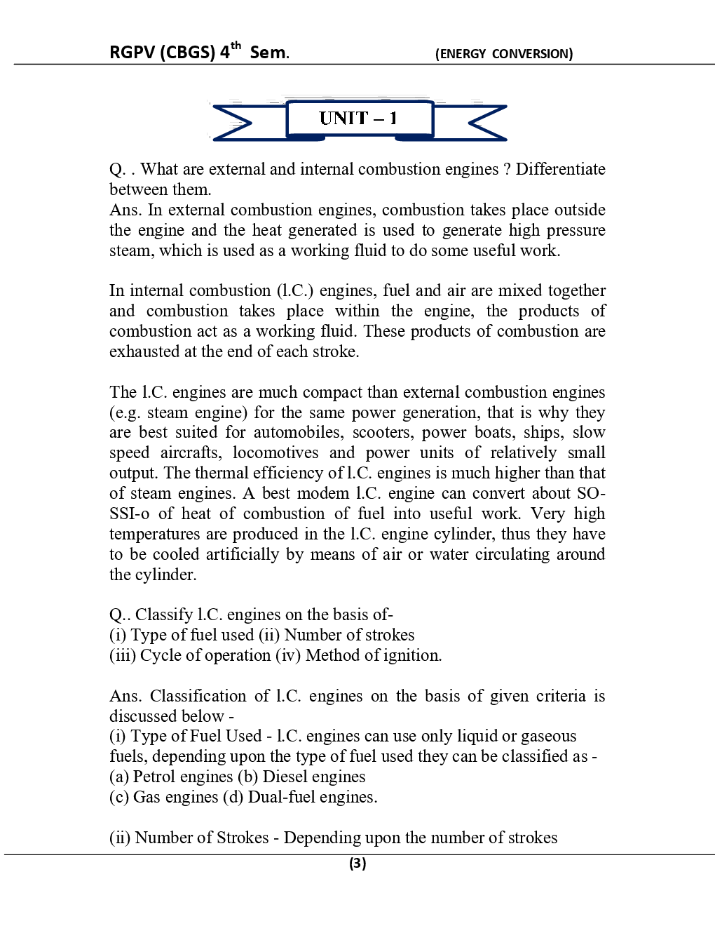 Energy Conversion For RGPV BE 4th Sem Mechanical Engineering - Page 4