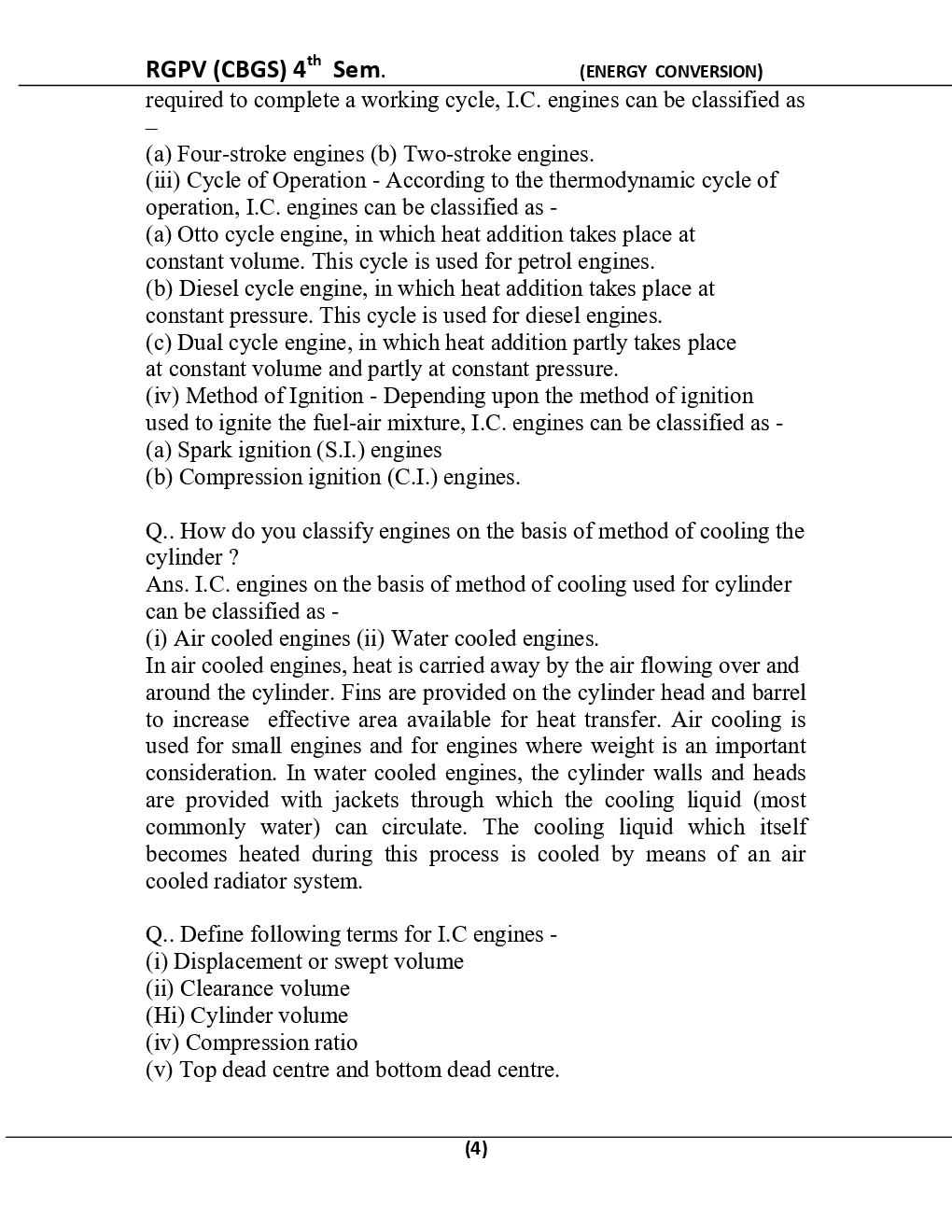 Energy Conversion For RGPV BE 4th Sem Mechanical Engineering - Page 5