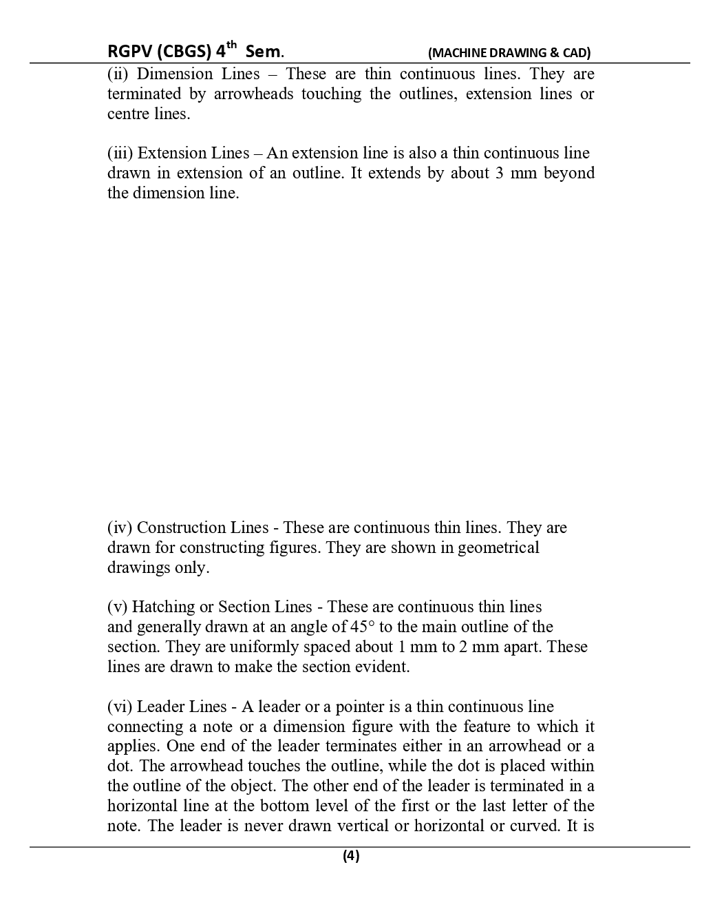 Machine Drawing & CAD For RGPV BE 4th Sem Mechanical Engineering - Page 5