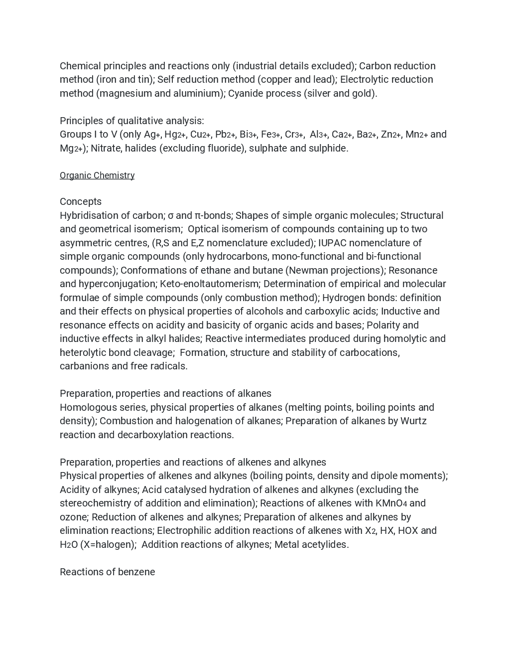 Syllabus For JEE (Advanced)- 2019 - Page 5