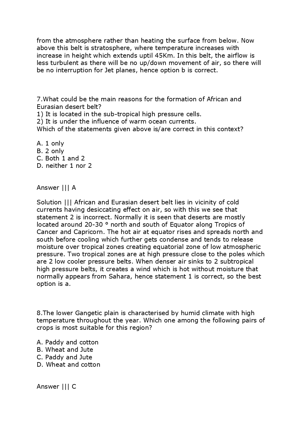 UPSC IAS Prelims Question Paper With Solutions 2011 - Page 5