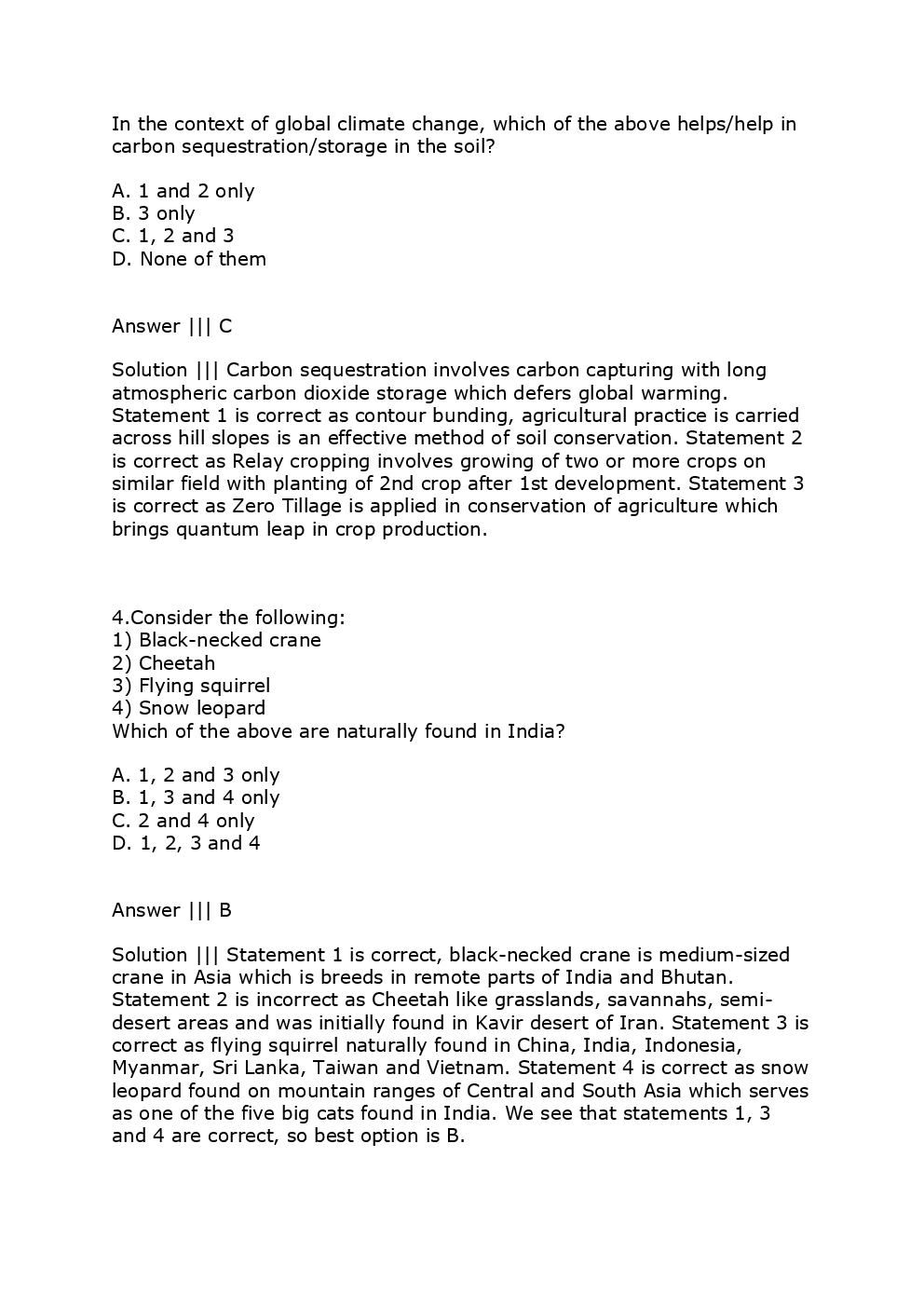 UPSC IAS Prelims Question Paper With Solutions 2012 - Page 3