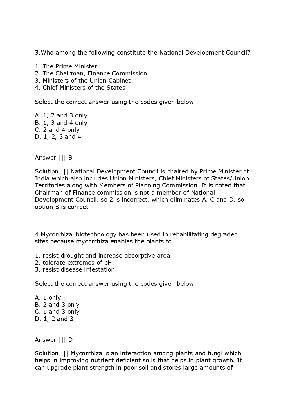 UPSC IAS Prelims Question Paper With Solutions 2013 - Page 3