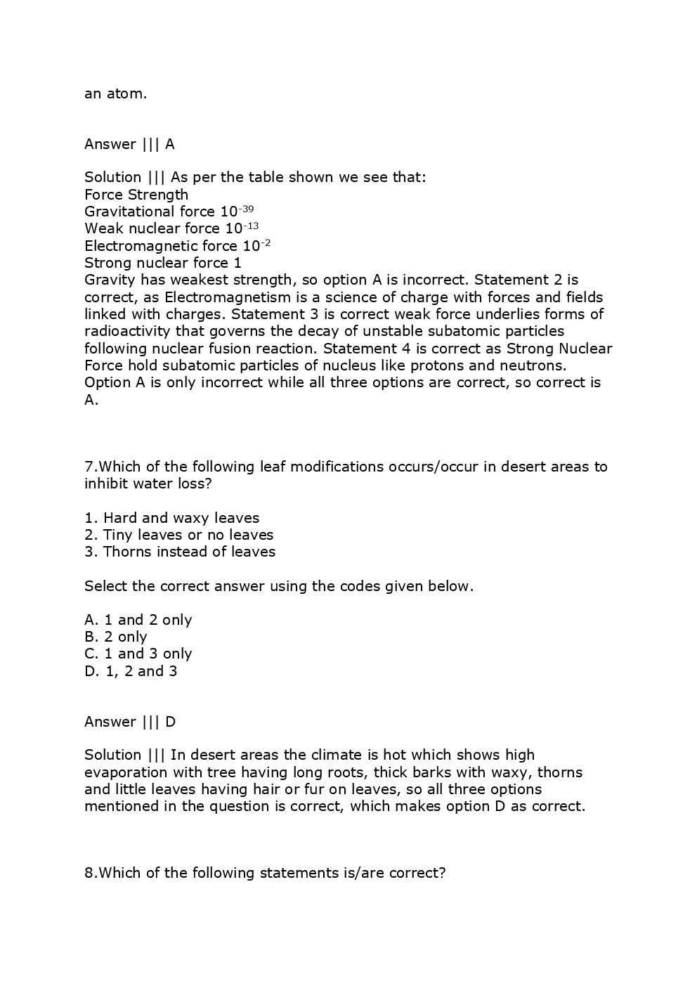 UPSC IAS Prelims Question Paper With Solutions 2013 - Page 5