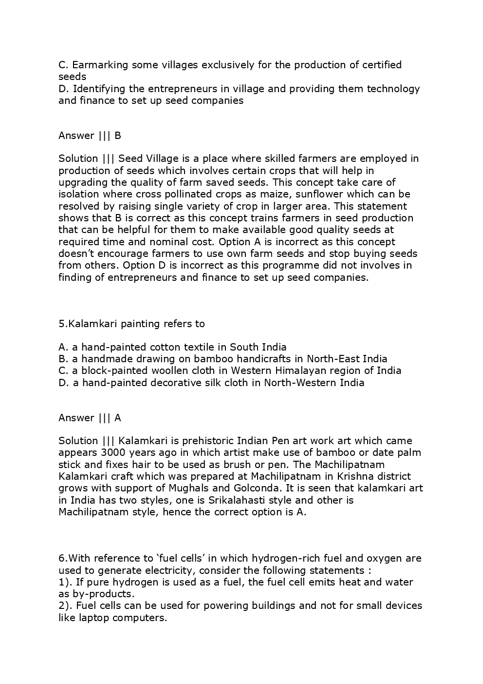 UPSC IAS Prelims Question Paper With Solutions 2015 - Page 4