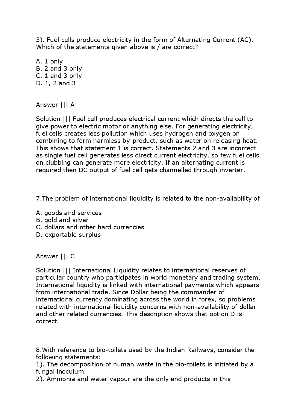 UPSC IAS Prelims Question Paper With Solutions 2015 - Page 5