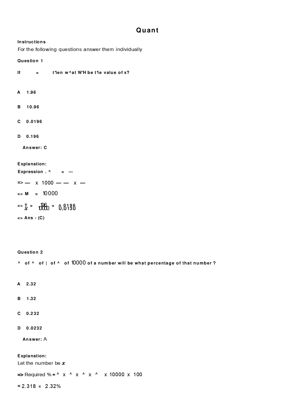 SSC CHSL Solved Paper With Solutions 2018 Paper 3 - Page 2