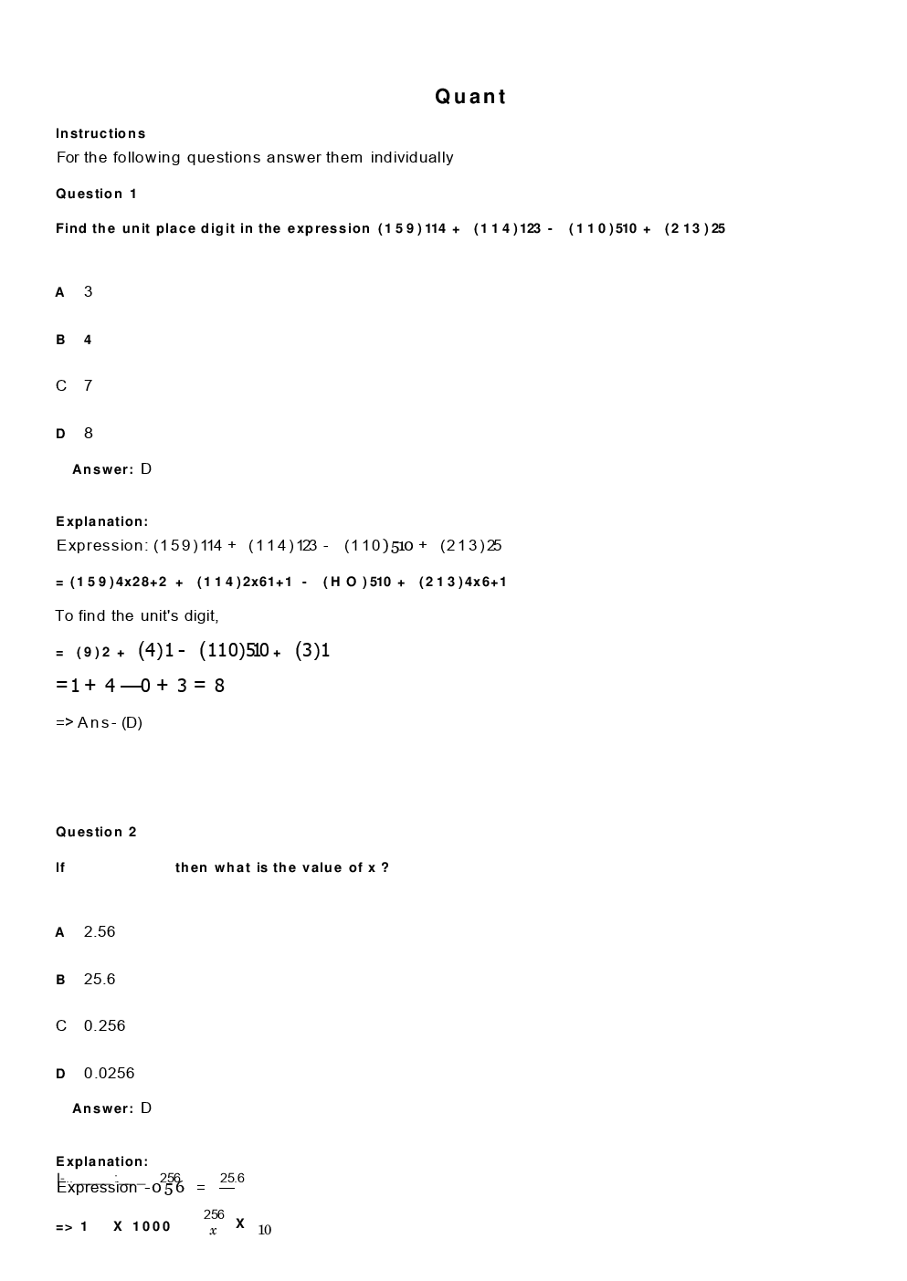 SSC CHSL Solved Paper With Solutions 2018 Paper 4 - Page 2