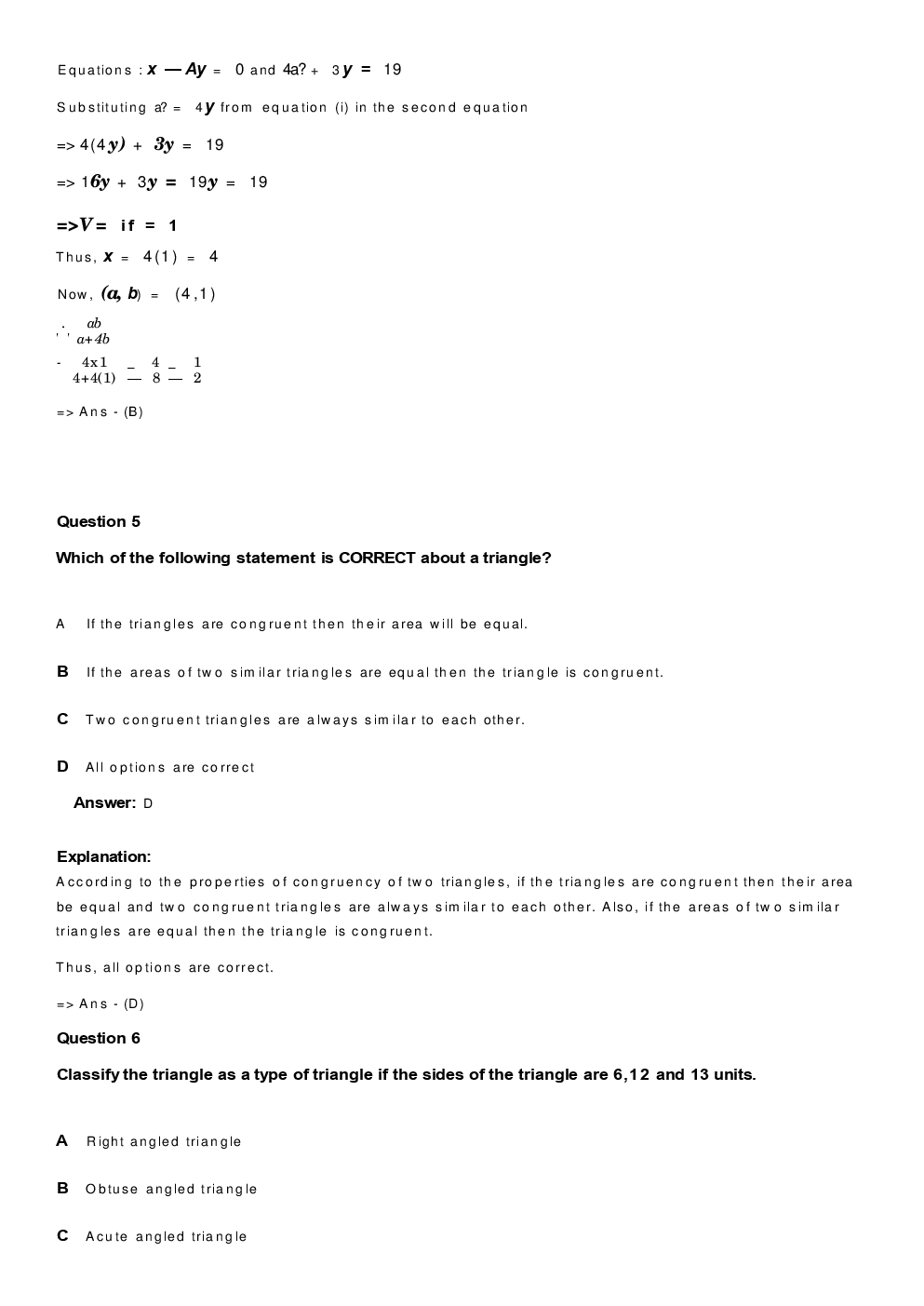 SSC CHSL Solved Paper With Solutions 2018 Paper 4 - Page 4