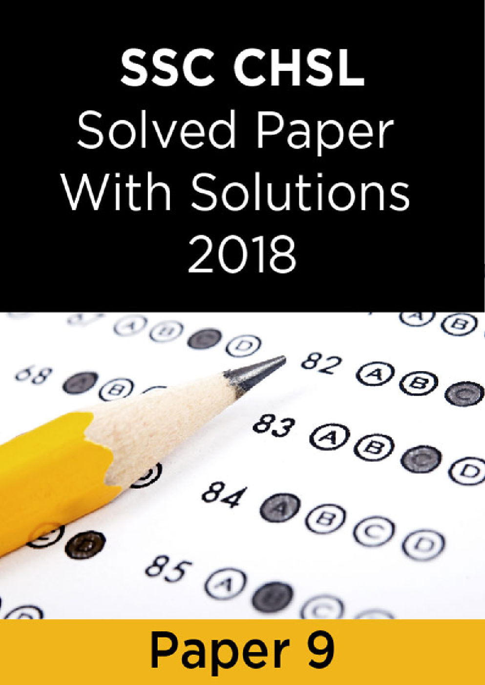 SSC CHSL Solved Paper With Solutions 2018 Paper 9 - Page 1