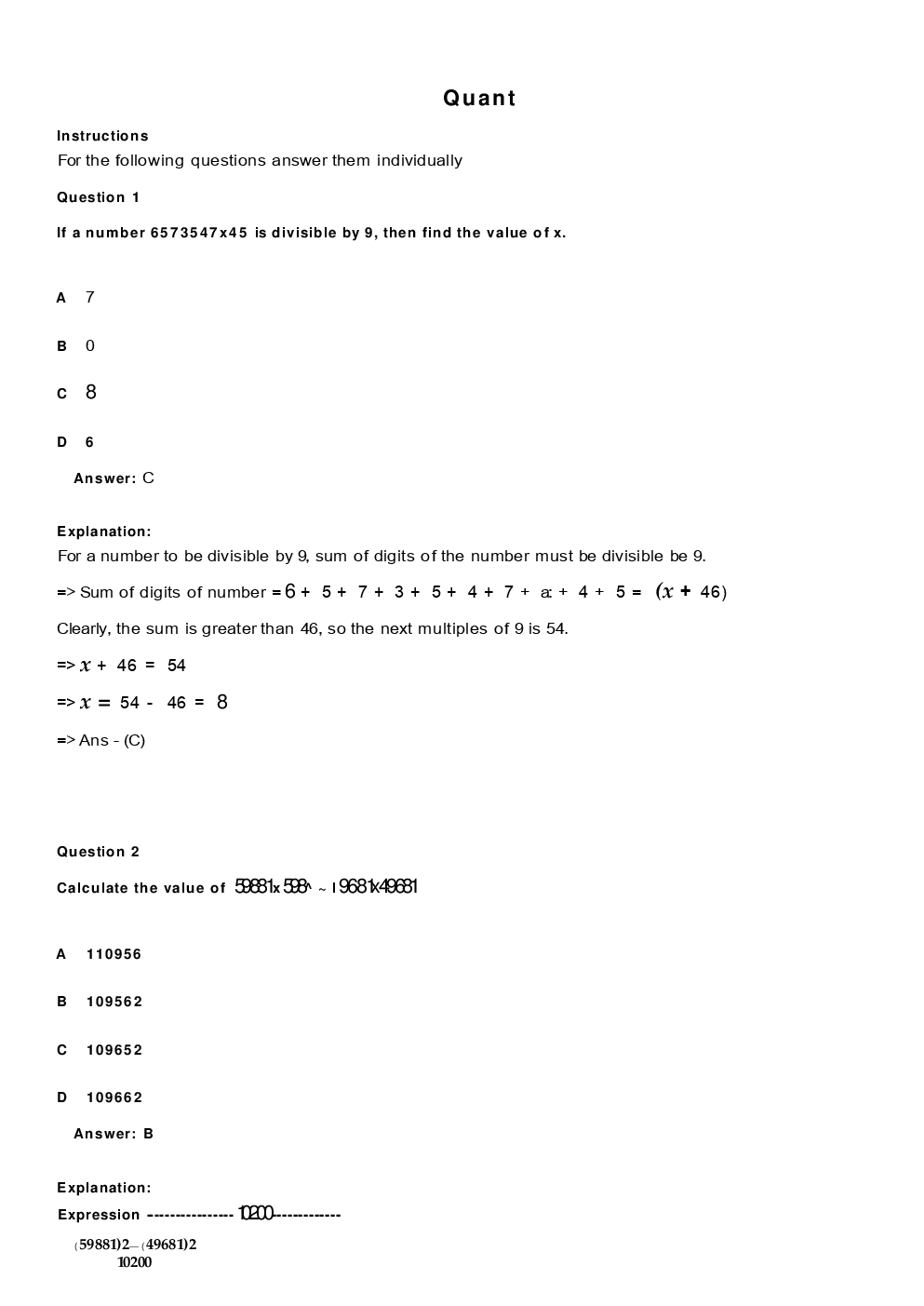 SSC CHSL Solved Paper With Solutions 2018 Paper 11 - Page 2