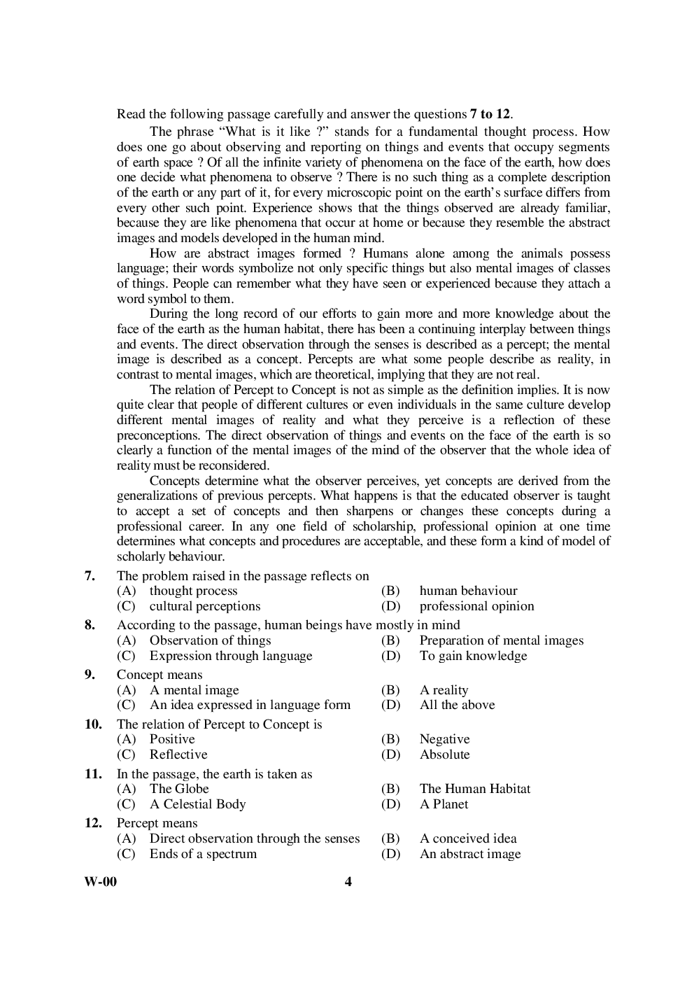 UGC NET Previous Paper With Answer Paper-I June 2010 - Page 3