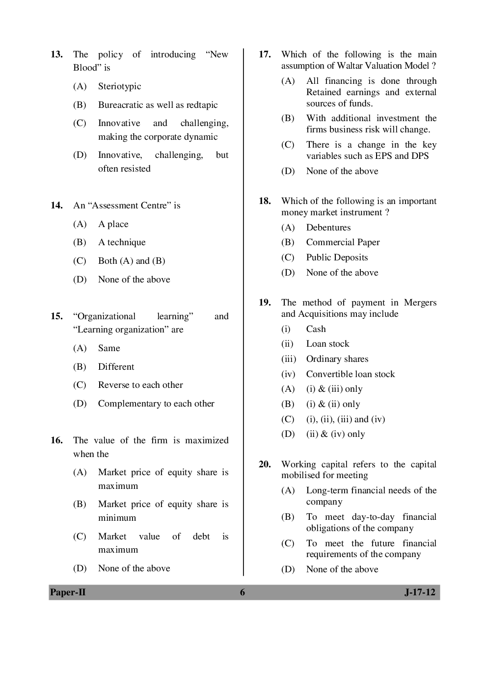 Management Previous Year Paper With Answer (2012-2018) For UGC NET - Page 5