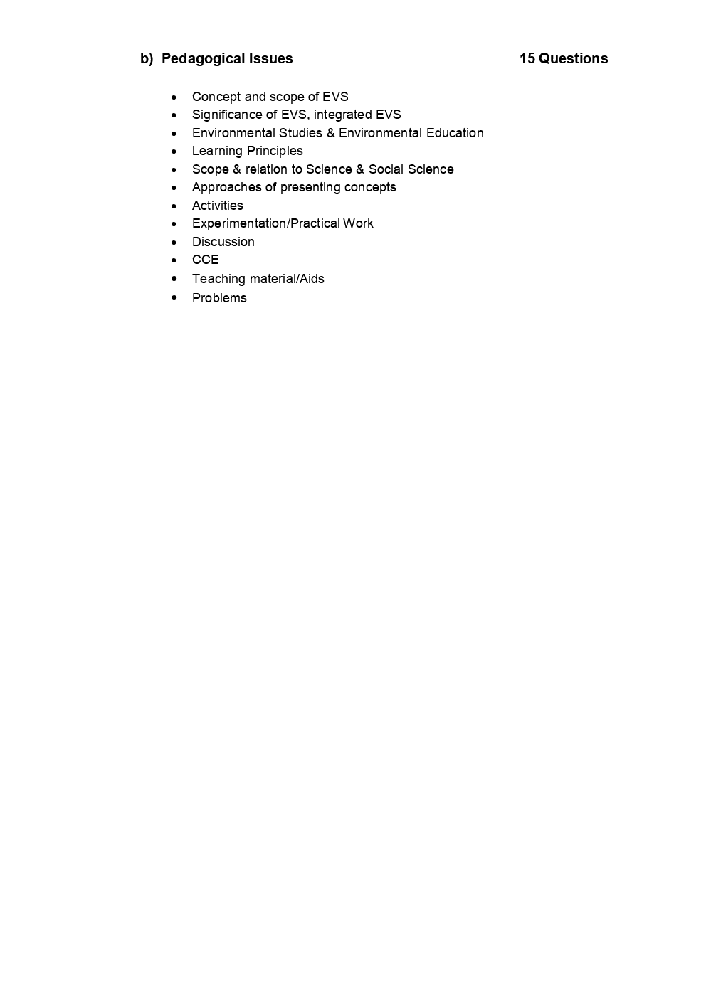 CTET Syllabus For Class ( I To V) 2019 - Page 5