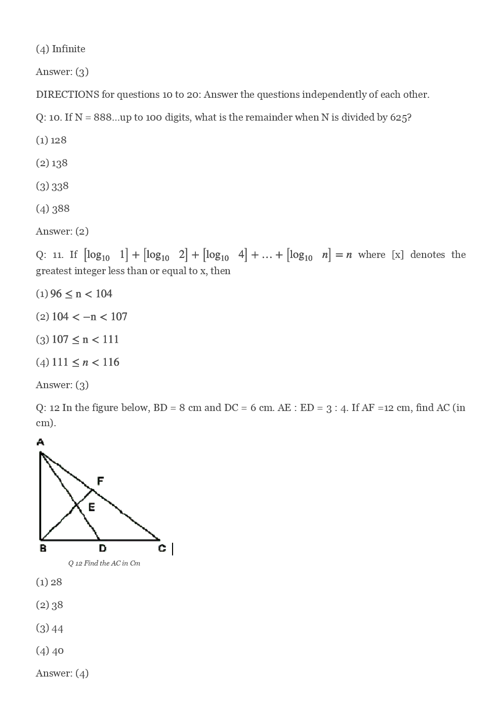 CAT 2016 Previous Year Paper With Answer - Page 5