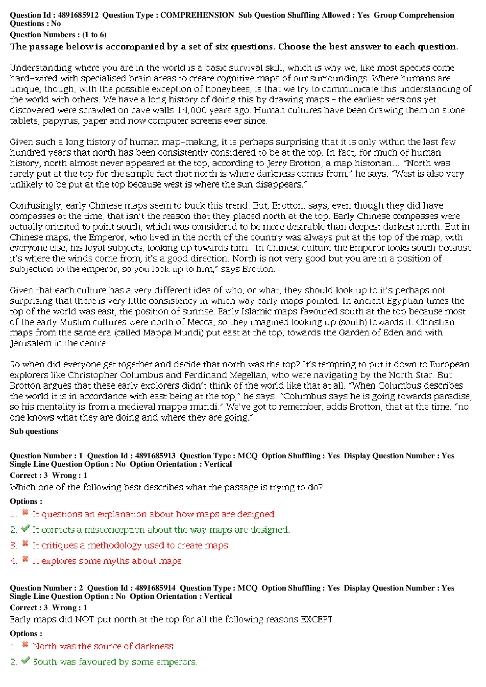 CAT 2017 Previous Year Paper With Answer Shift-1 - Page 3