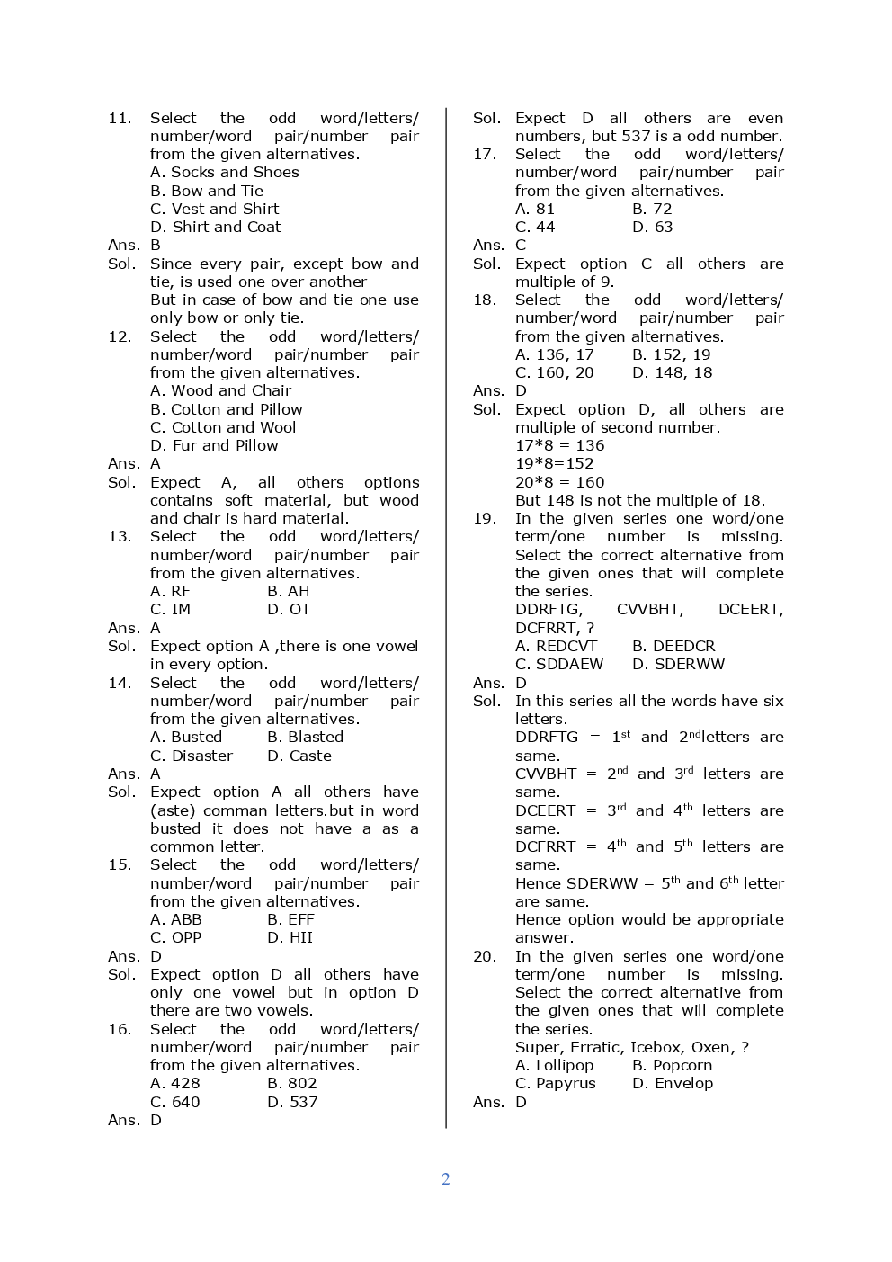 SSC JE Civil Non Tech. Previous Year Question Paper With Solution 2016 Set-1 - Page 3