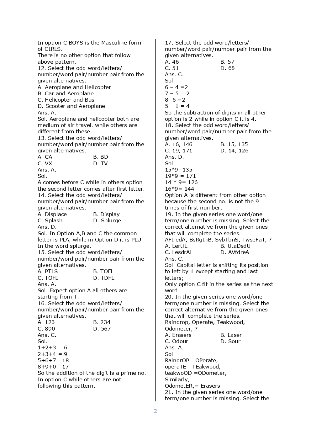 SSC JE Civil Non Tech. Previous Year Question Paper With Solution 2016 Set-6 - Page 3