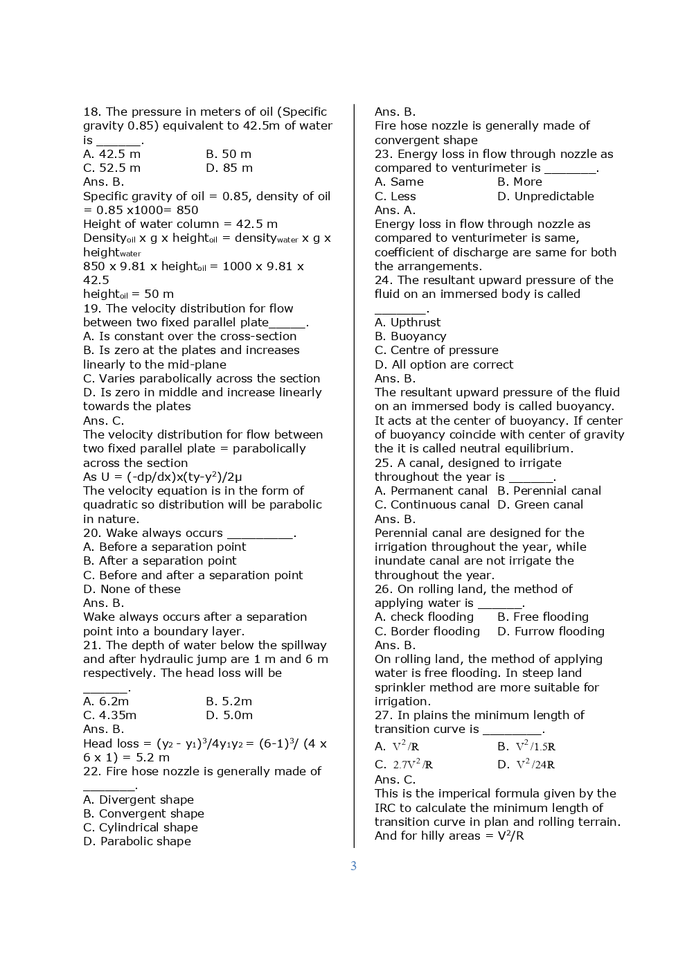 SSC JE Civil Previous Year Question Paper With Solution 2016 Set-6 - Page 4