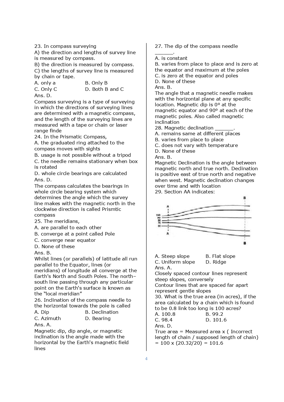 SSC JE Civil Previous Year Question Paper With Solution 2016 Set-8 - Page 5